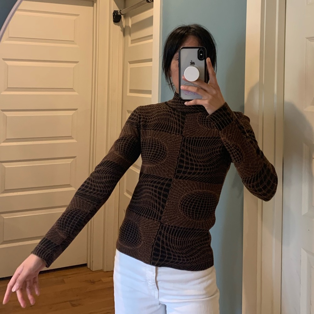 Paloma Wool Selene Top (Small), black & brown